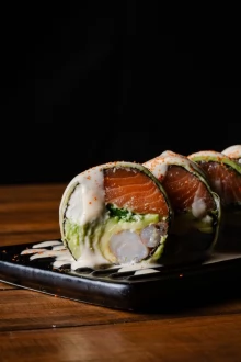 Sake Ebi Acevichado Sin Arroz